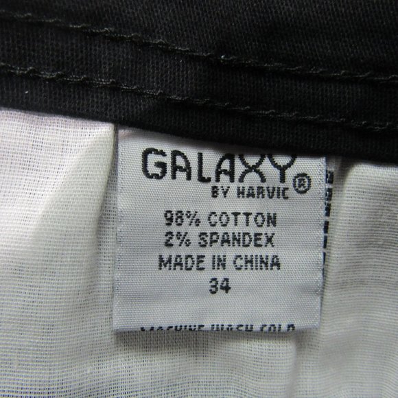 3/$25 Men's Galaxy pants Black size 34WX30L Slim leg NWT - Picture 8 of 15
